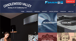 Desktop Screenshot of candlewoodvalleyhvac.com